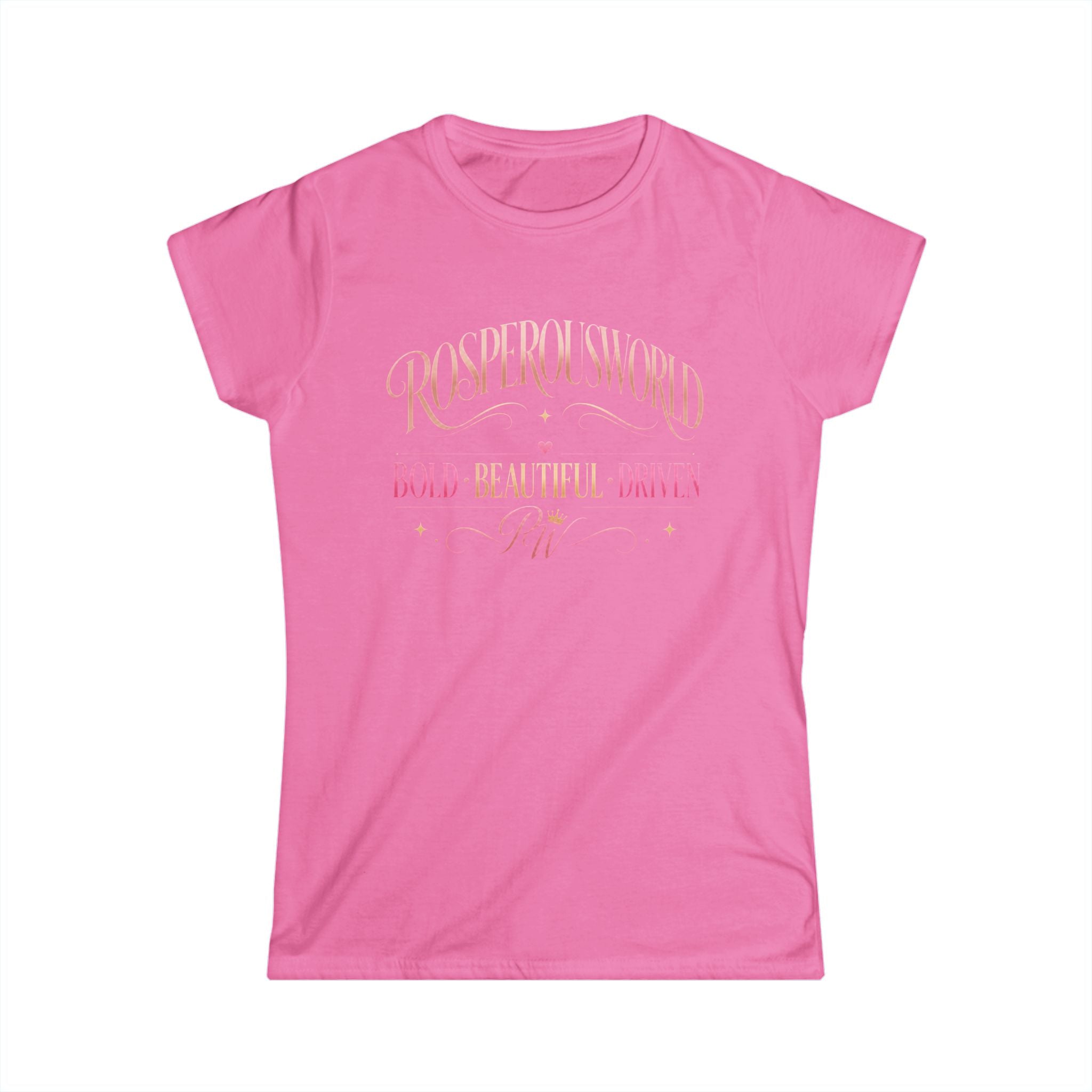 Inspirational Women's Tee — "Running to a New World: Bold, Brave, Driven"