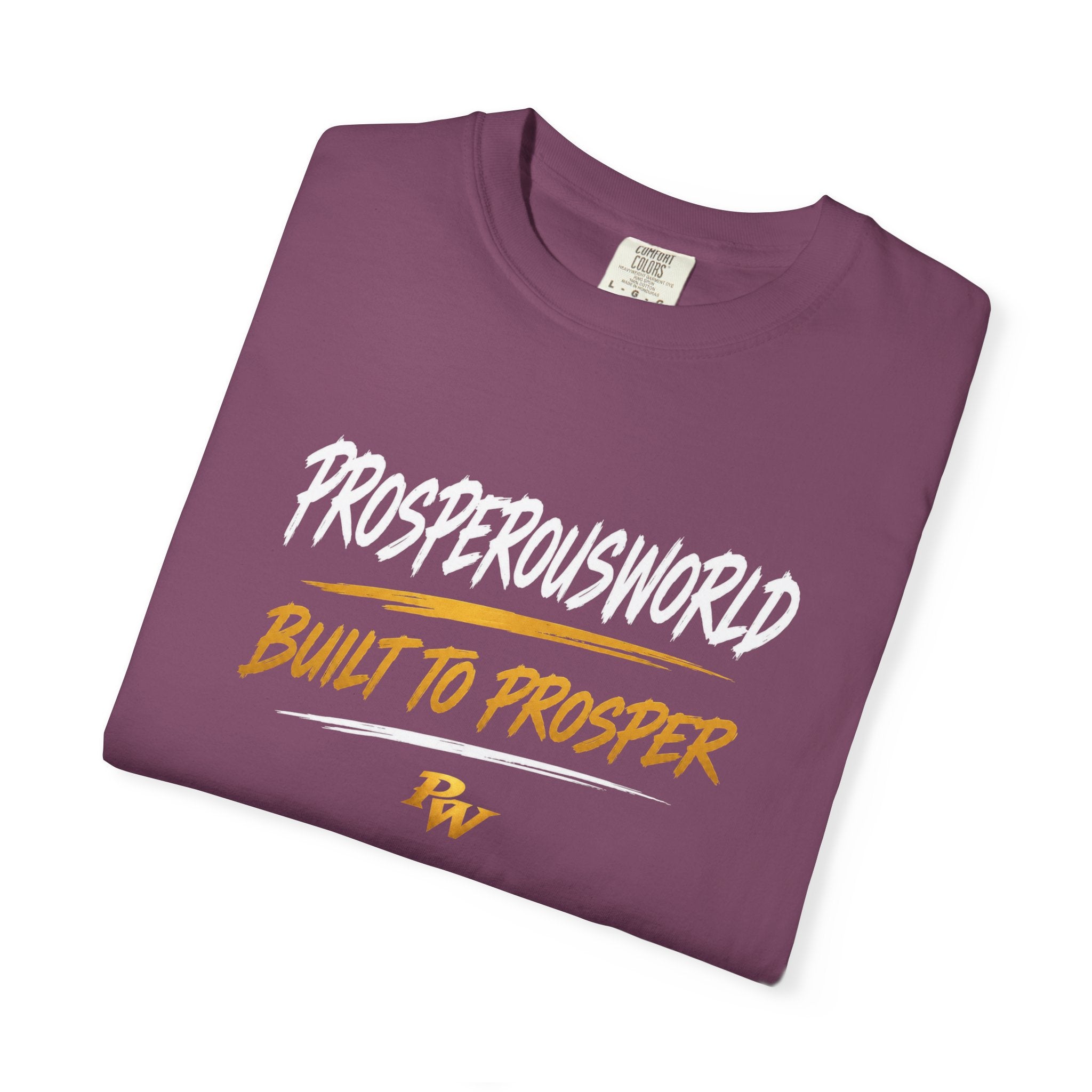 Built to Prosper Tee — Motivational Graphic T‑Shirt