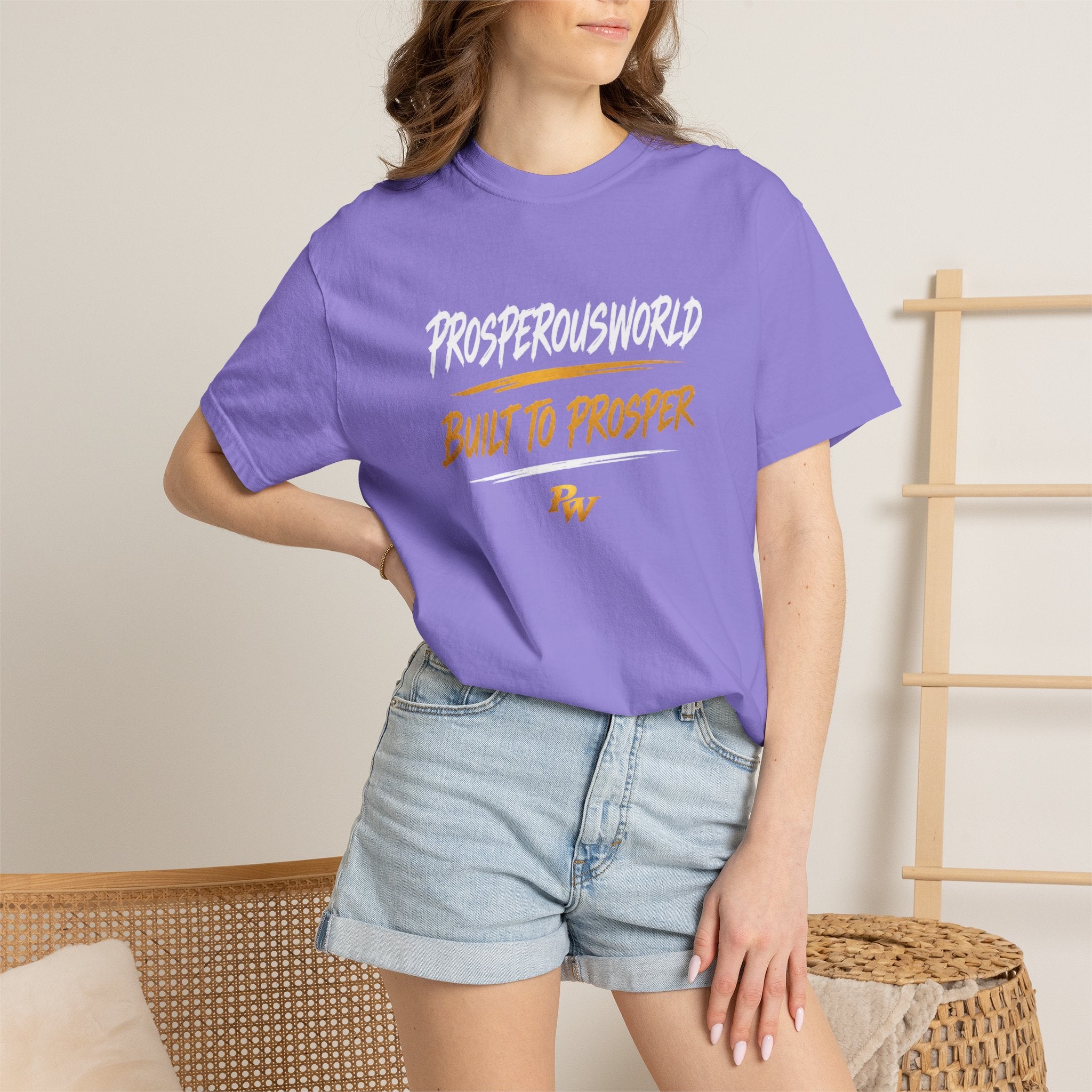 Built to Prosper Tee — Motivational Graphic T‑Shirt