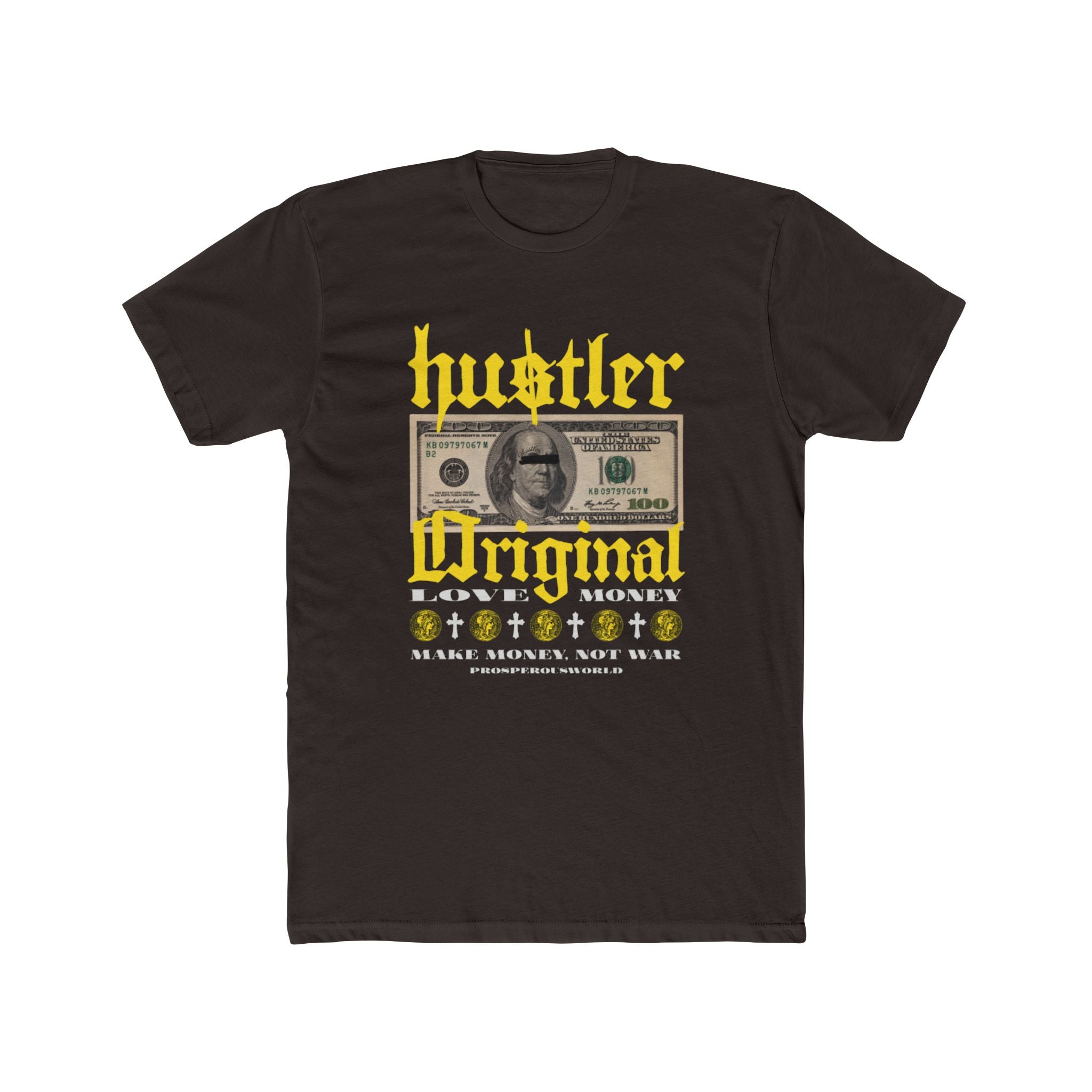 Hustler Original Money Tee — Graphic Dollar Bill Streetwear T-Shirt