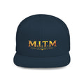 M.I.T.M. Gold Foil Flat Bill Snapback Hat — Stylish Urban Baseball Cap