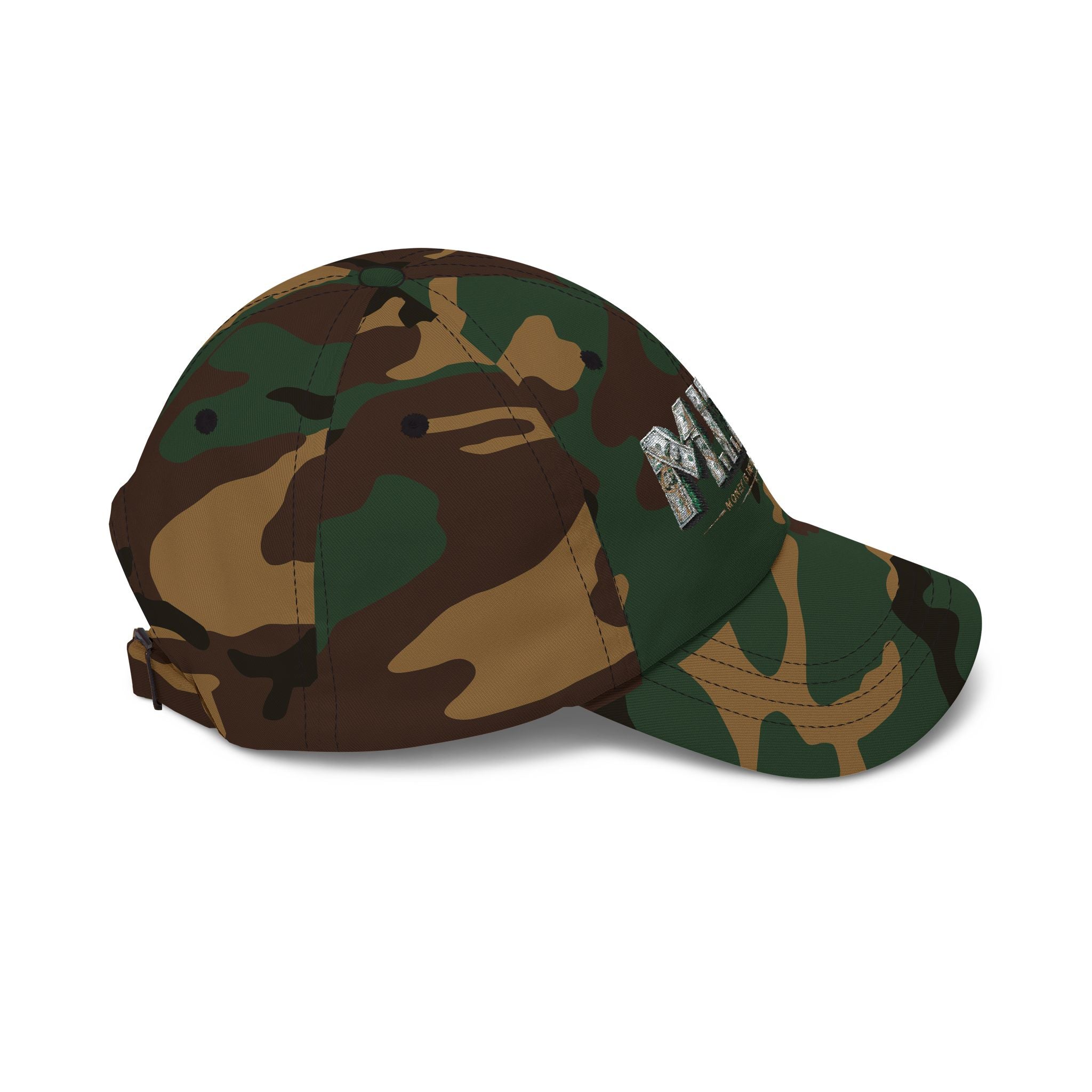 Dad Cap — 'M.I.T.M. (Money Is The Motivator)' Embroidered Baseball Hat