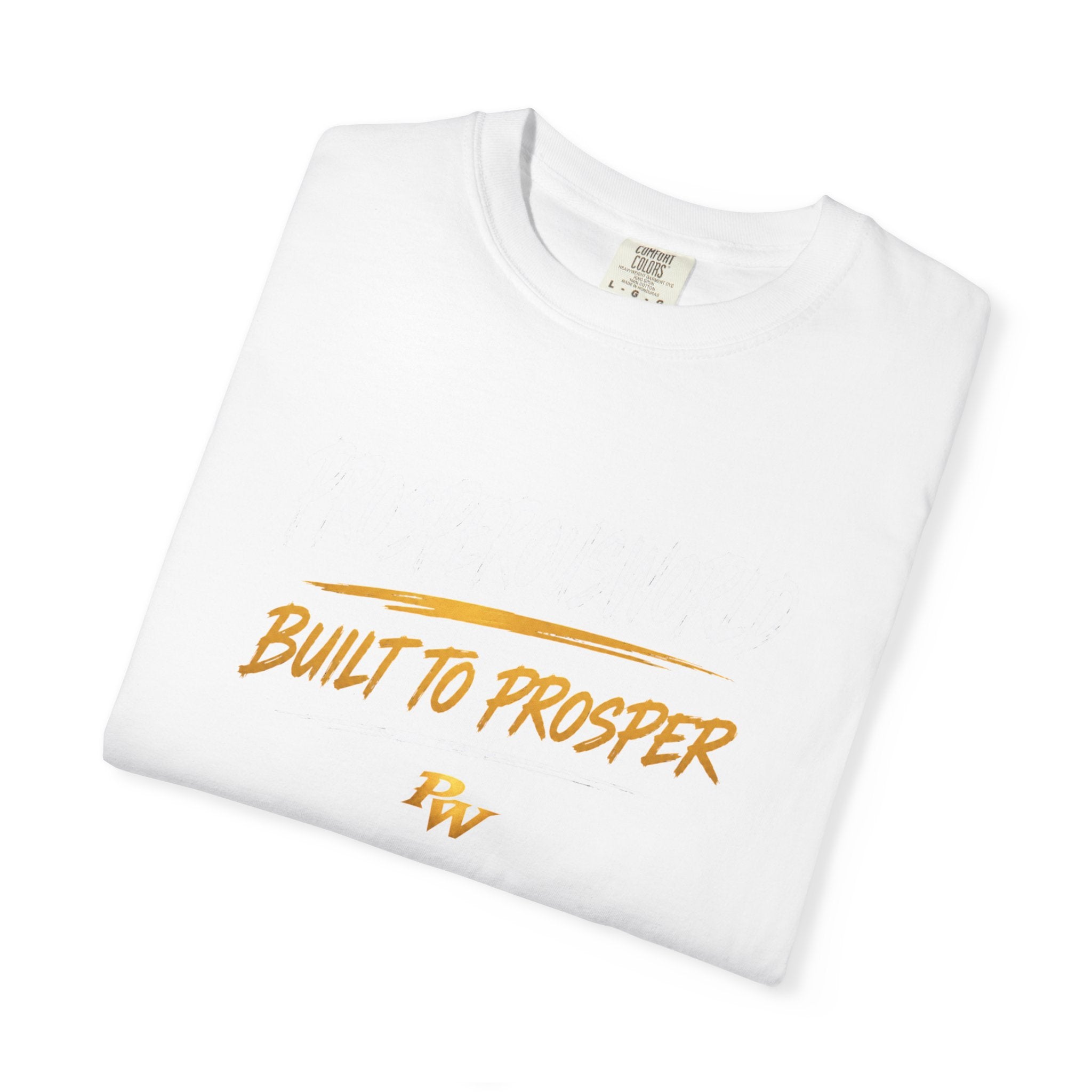 Built to Prosper Tee — Motivational Graphic T‑Shirt
