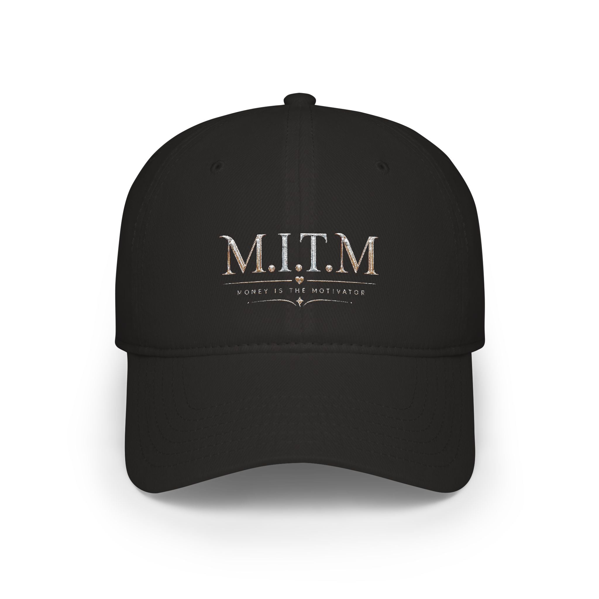 M.I.T.M. Embroidered Low Profile Baseball Cap — Minimalist Military-Inspired Dad Hat