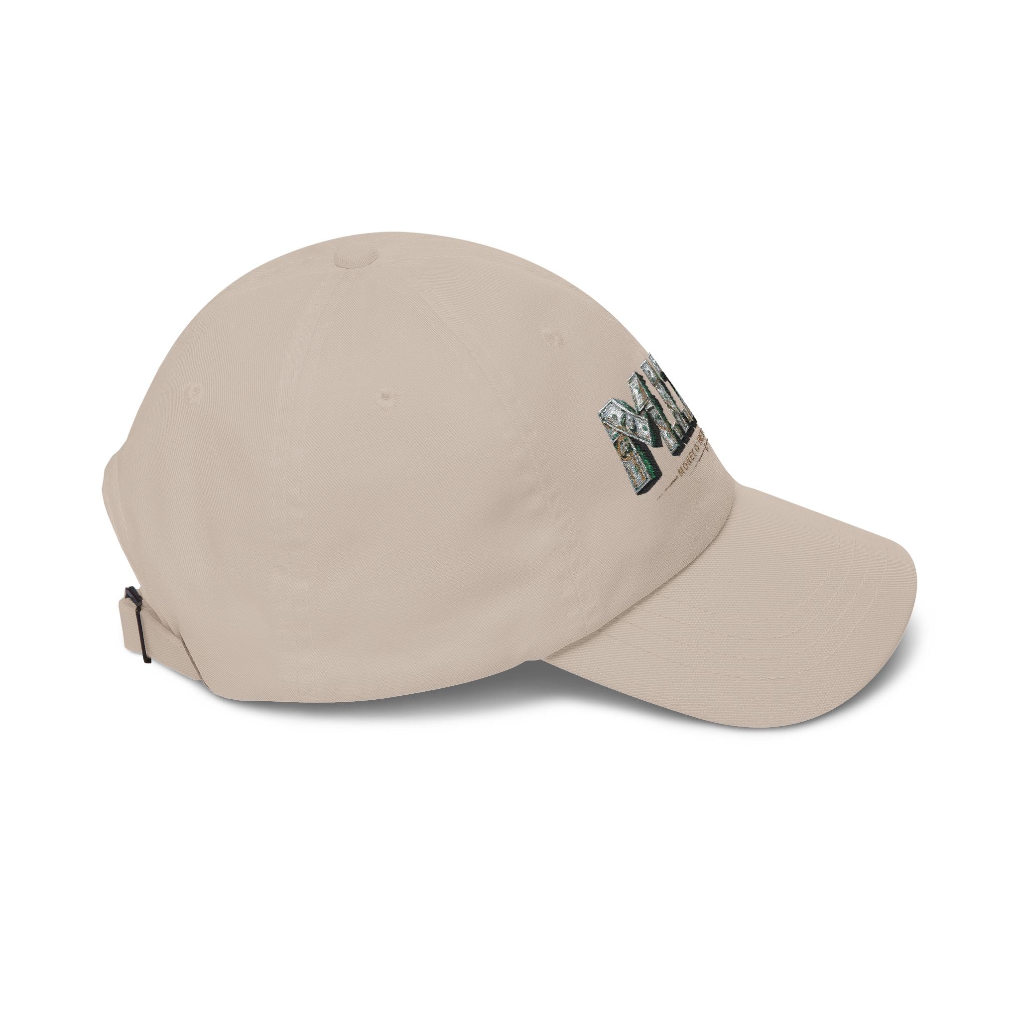 Dad Cap — 'M.I.T.M. (Money Is The Motivator)' Embroidered Baseball Hat