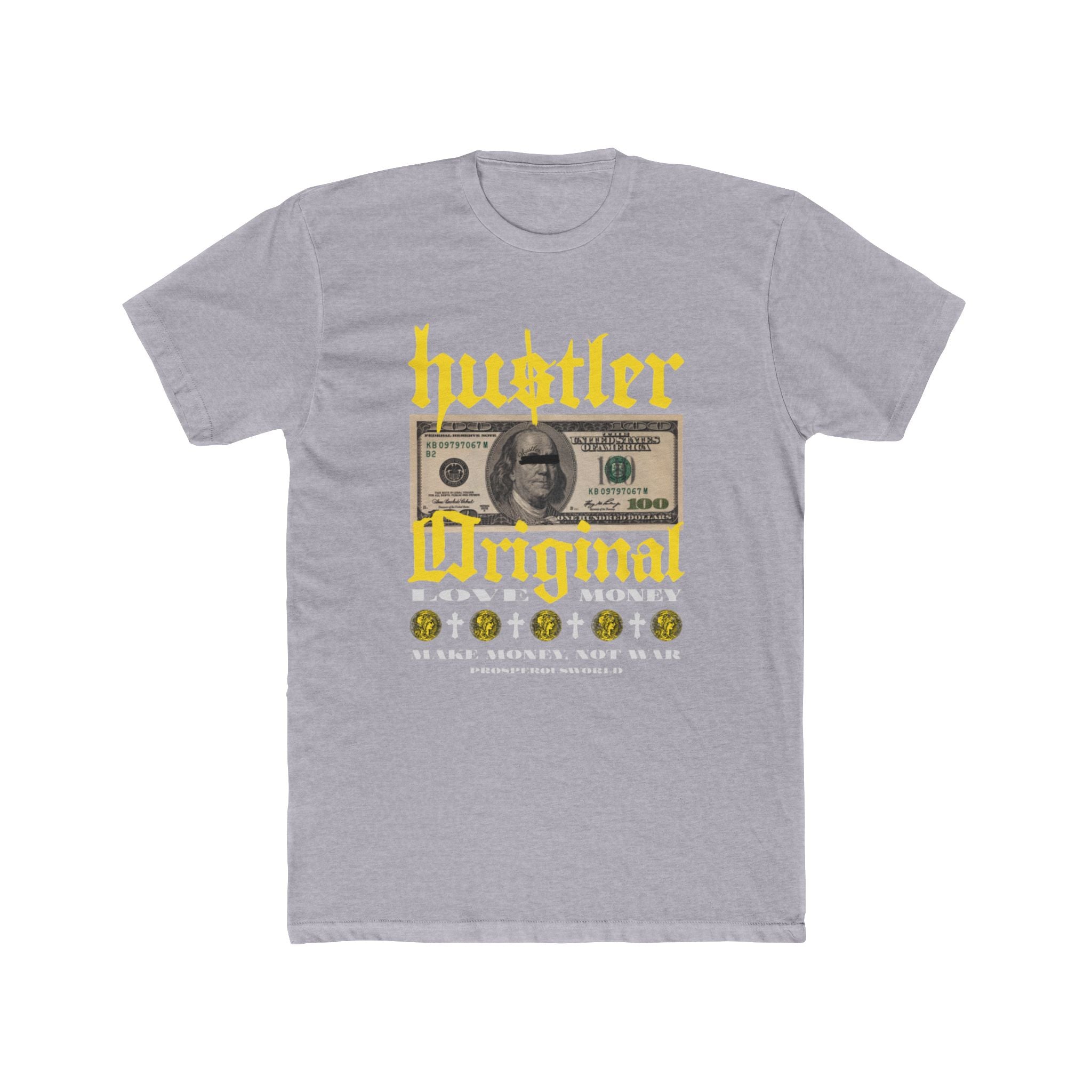 Hustler Original Money Tee — Graphic Dollar Bill Streetwear T-Shirt