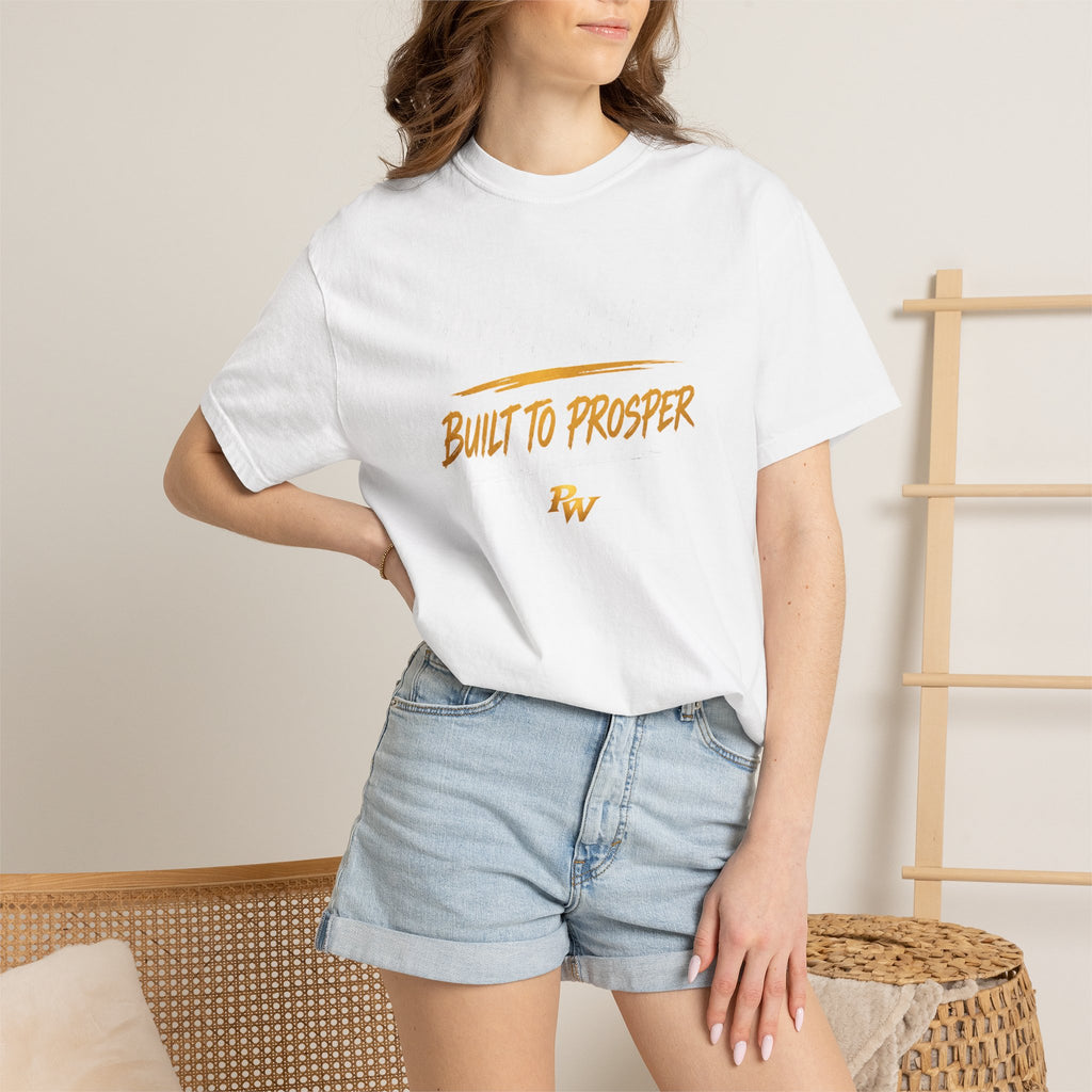 Built to Prosper Tee — Motivational Graphic T‑Shirt