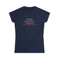 Bold • Beautiful • Driven Women's T‑Shirt — Feminine Motivational Graphic Tee