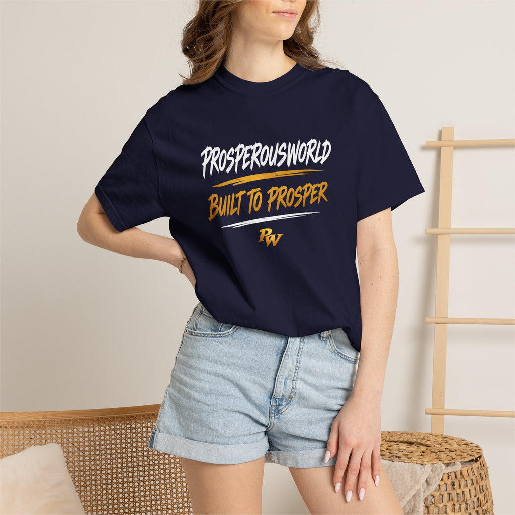 Built to Prosper Tee — Motivational Graphic T‑Shirt