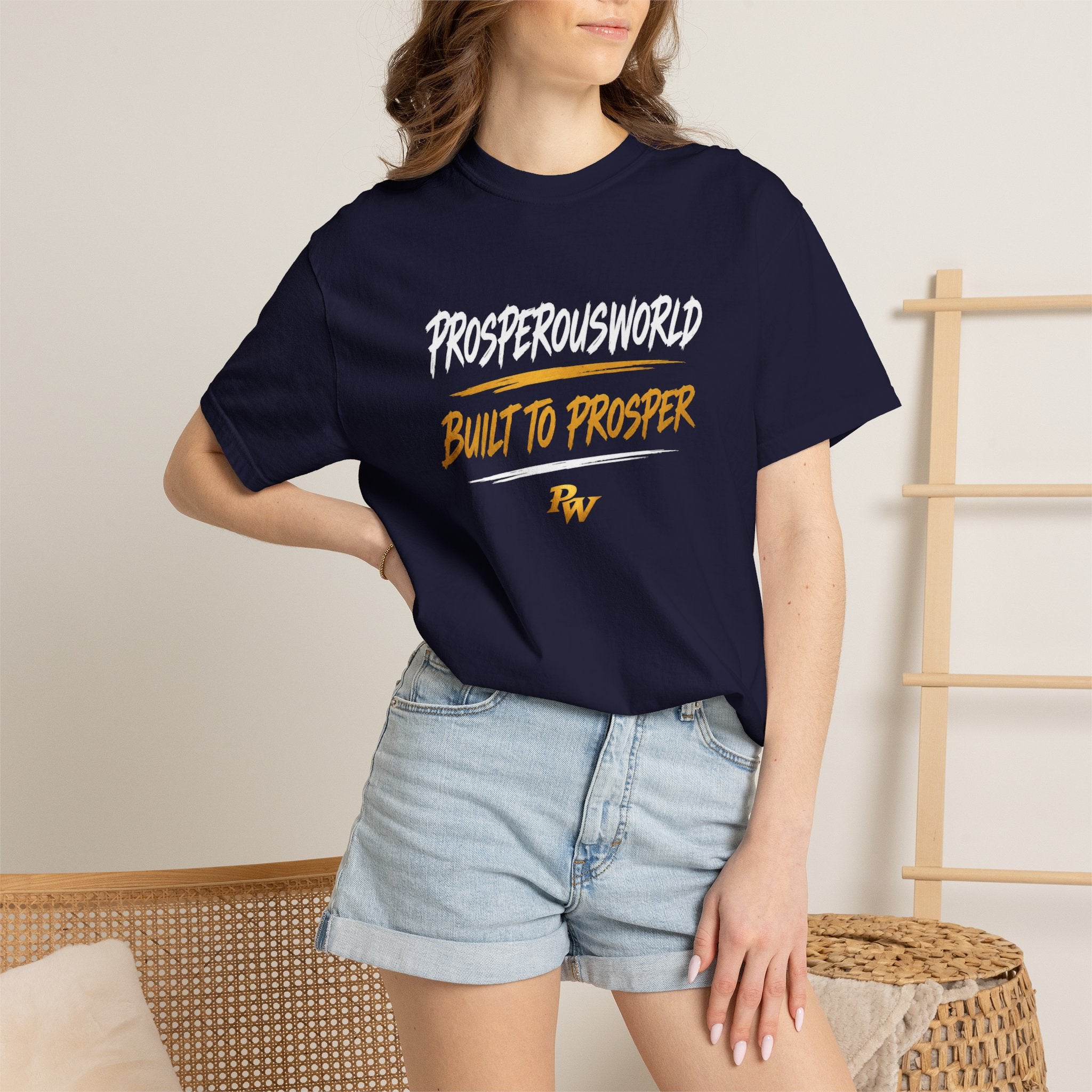 Built to Prosper Tee — Motivational Graphic T‑Shirt