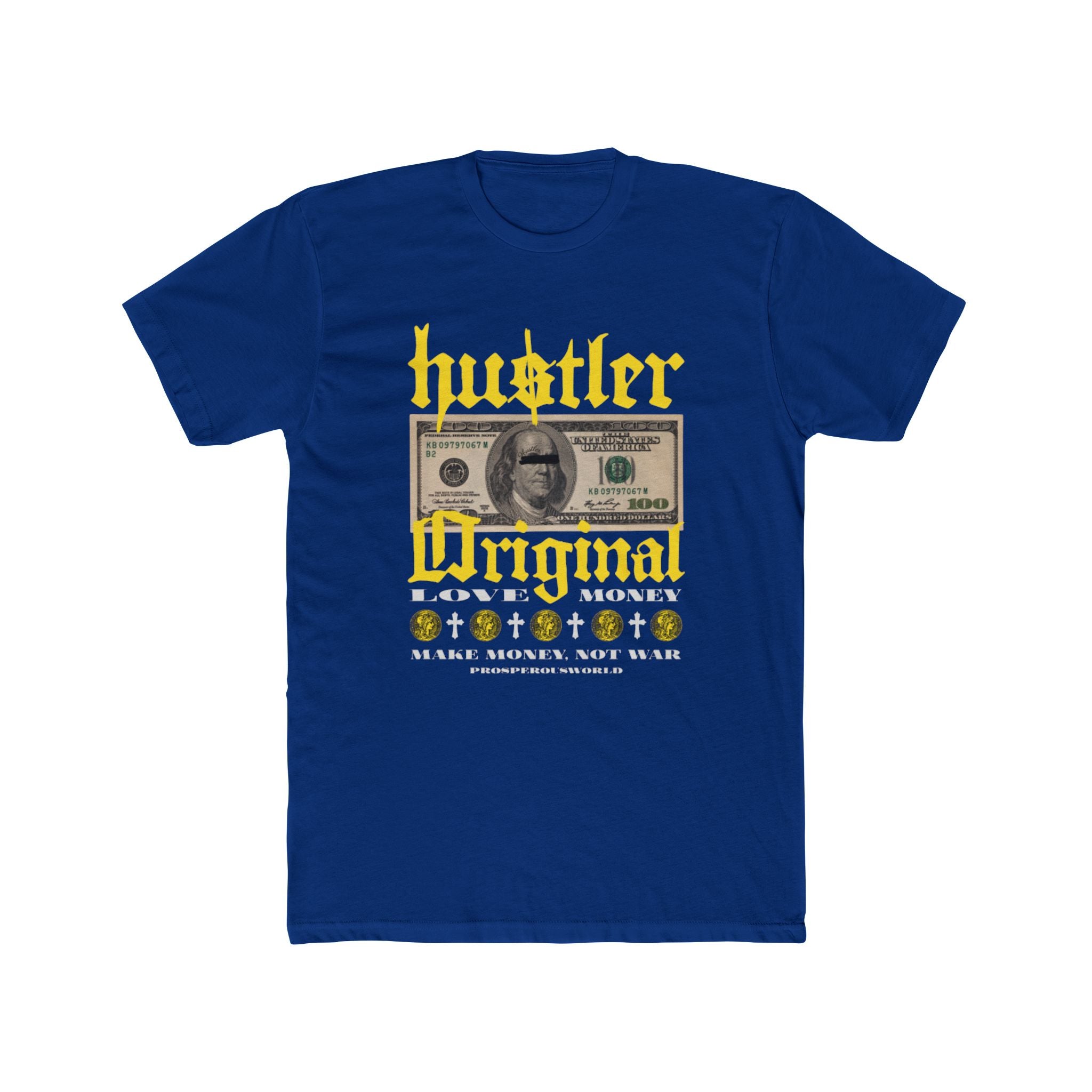 Hustler Original Money Tee — Graphic Dollar Bill Streetwear T-Shirt