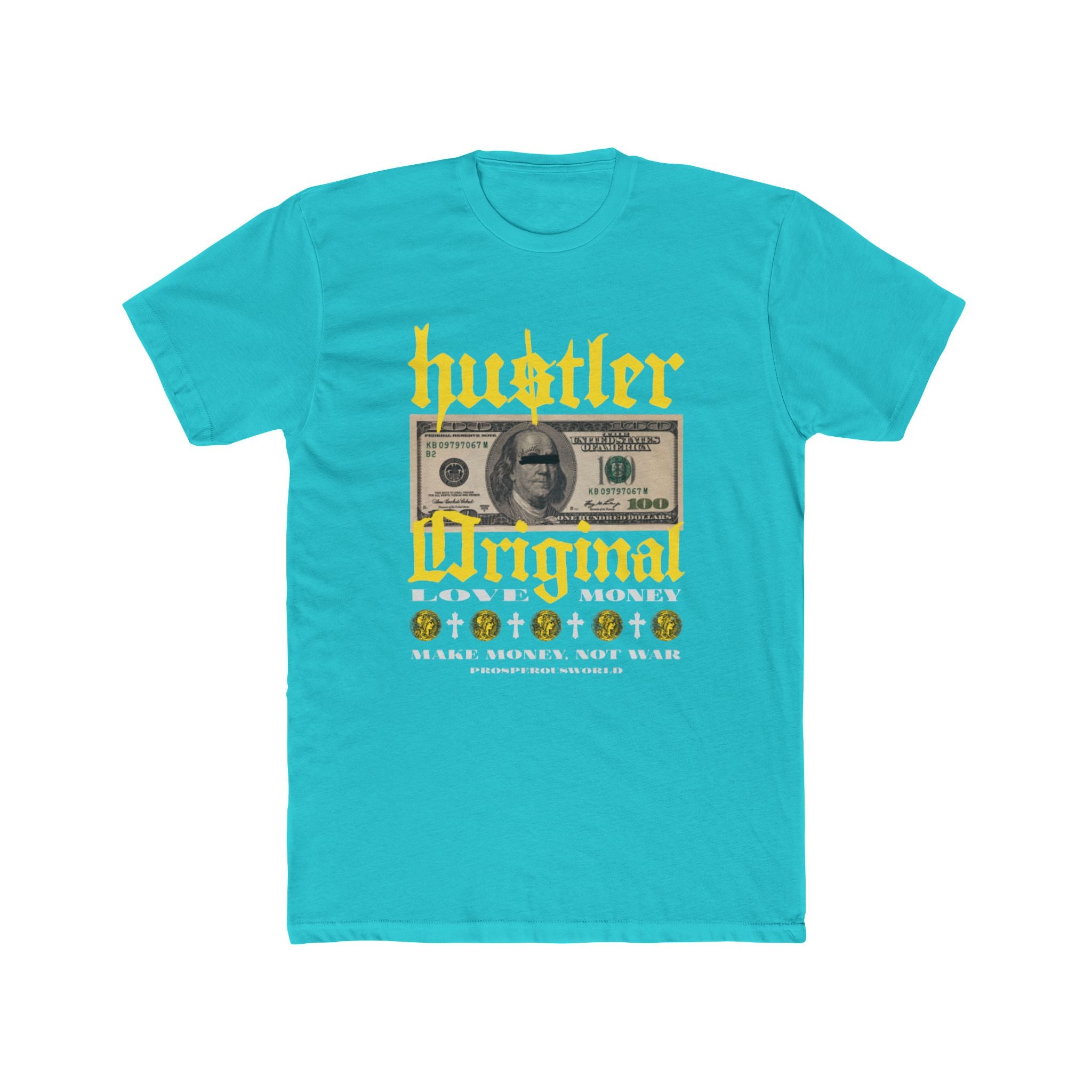 Hustler Original Money Tee — Graphic Dollar Bill Streetwear T-Shirt