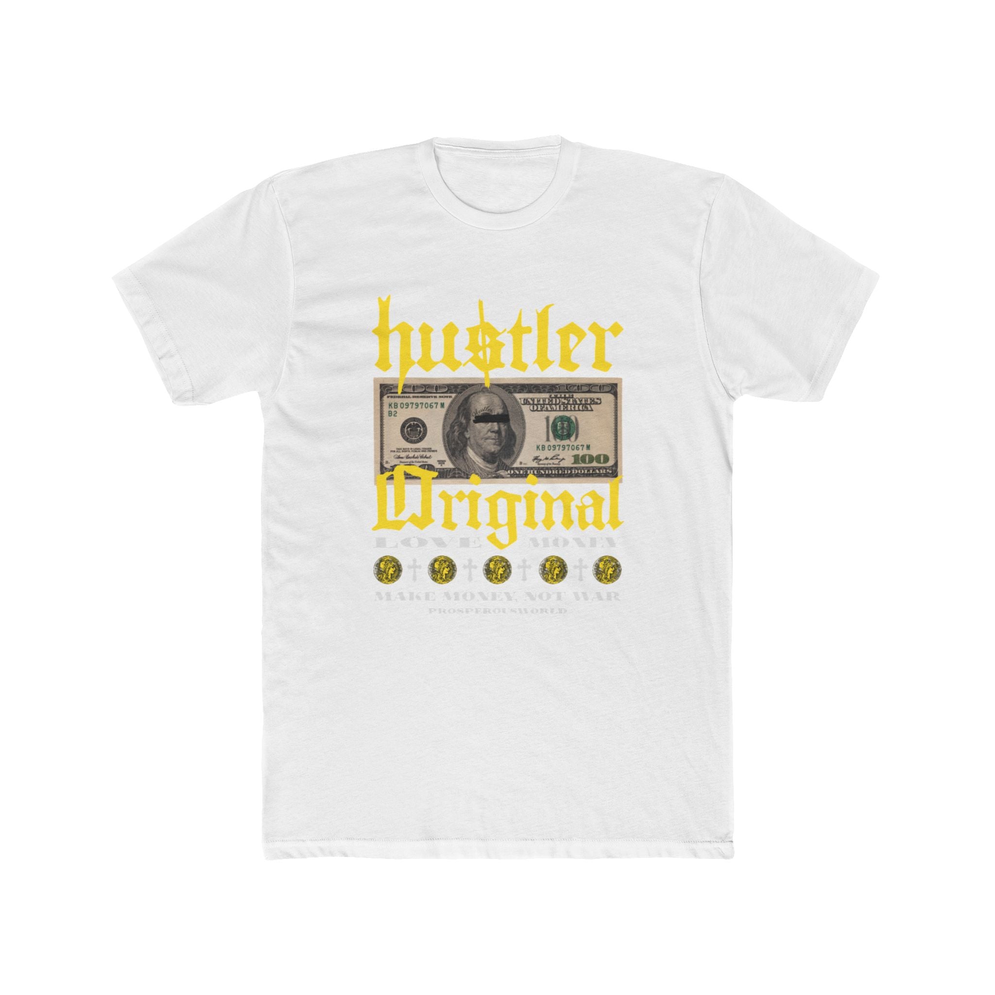 Hustler Original Money Tee — Graphic Dollar Bill Streetwear T-Shirt