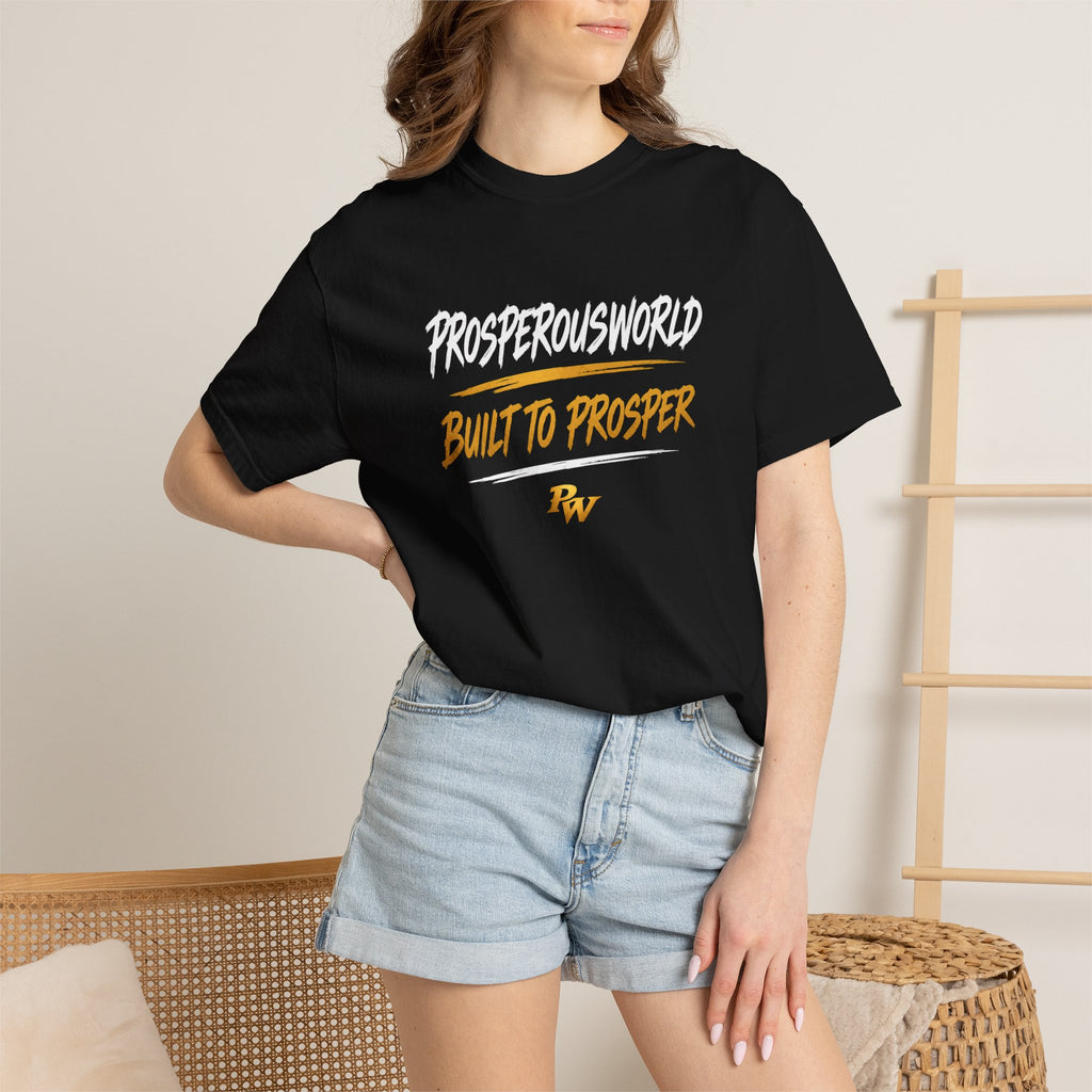 Built to Prosper Tee — Motivational Graphic T‑Shirt