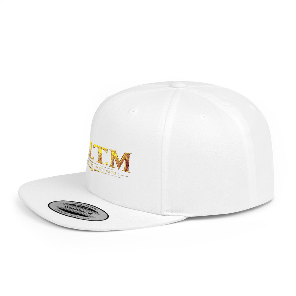 M.I.T.M. Gold Foil Flat Bill Snapback Hat