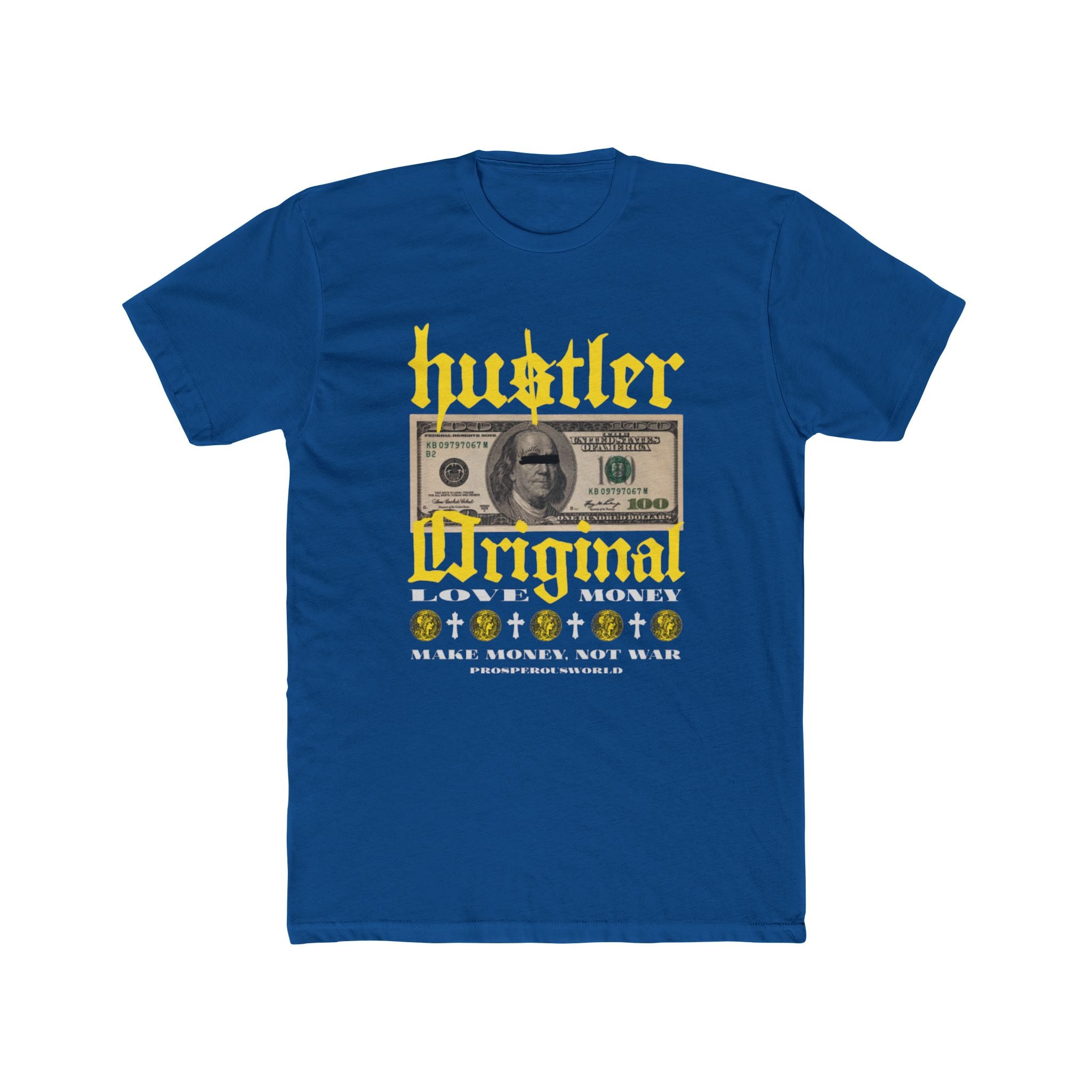 Hustler Original Money Tee — Graphic Dollar Bill Streetwear T-Shirt