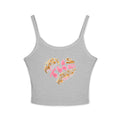 Honey Lips Spaghetti Strap Tank — Cute Graphic Crop Top for Women