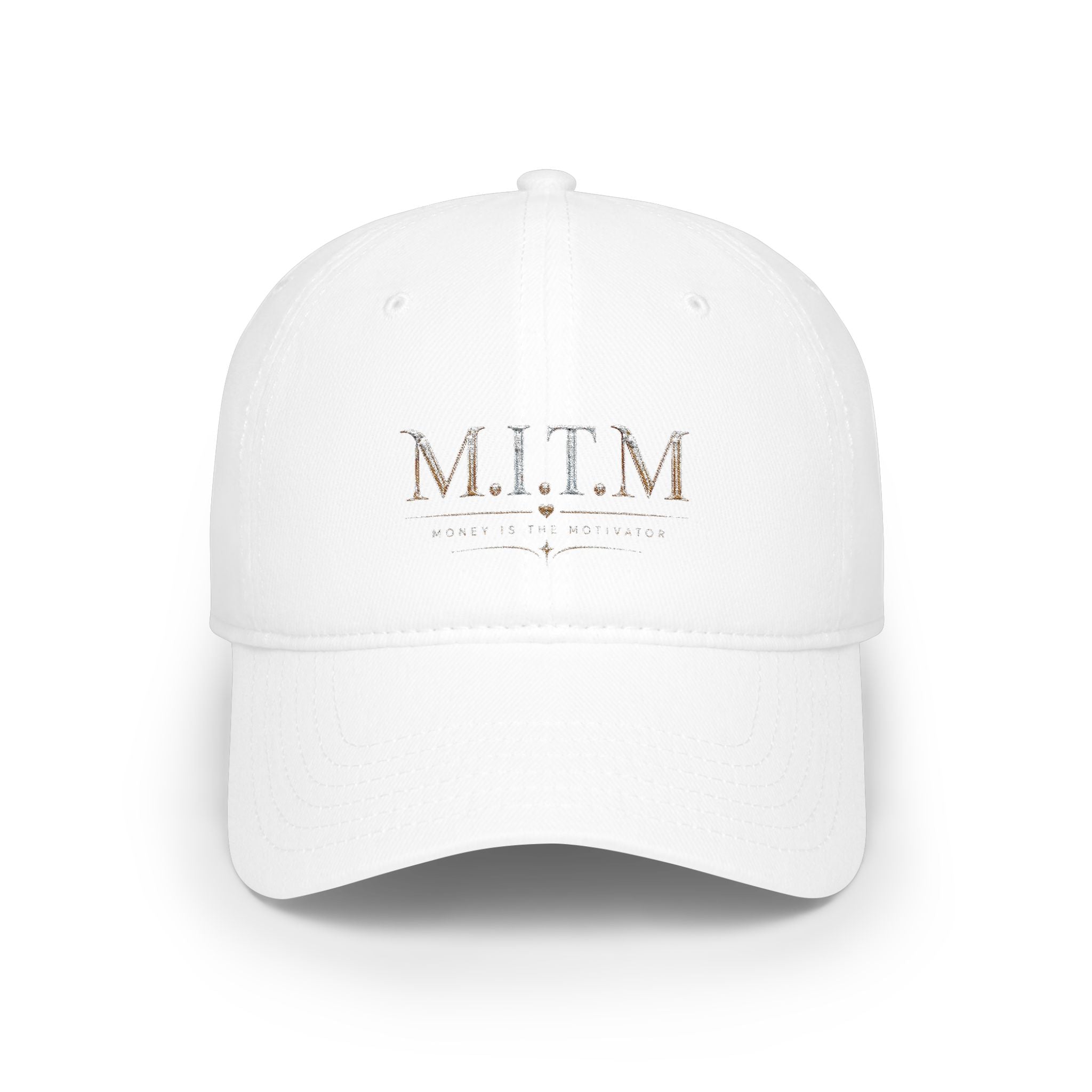 M.I.T.M. Embroidered Low Profile Baseball Cap — Minimalist Military-Inspired Dad Hat